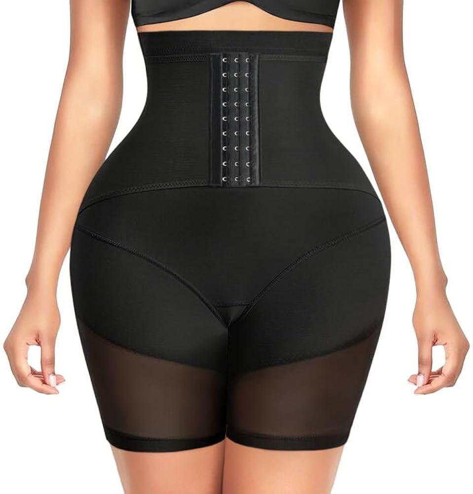 MERYOSZ Tummy Shaper for Women Butt Lifter Shapewear High Waist Trainer Panties Body Shaper Corset Compression Underwear