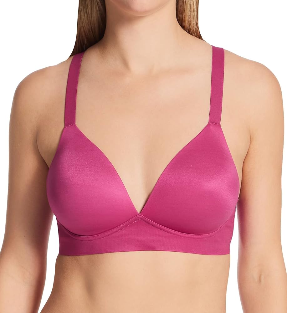 Bali Comfort Revolution Soft Touch Perfect Wire-Free Bra M, Signature Berry