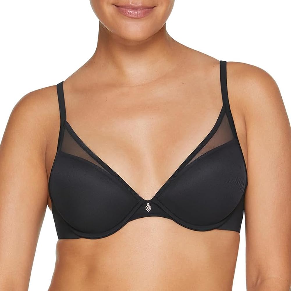 ThirdLove Classic Plunge Bra, Women's Sexy Comfort Bra, Comfortable Underwire, Push Up Support, Bras for Women, No-Show Lines