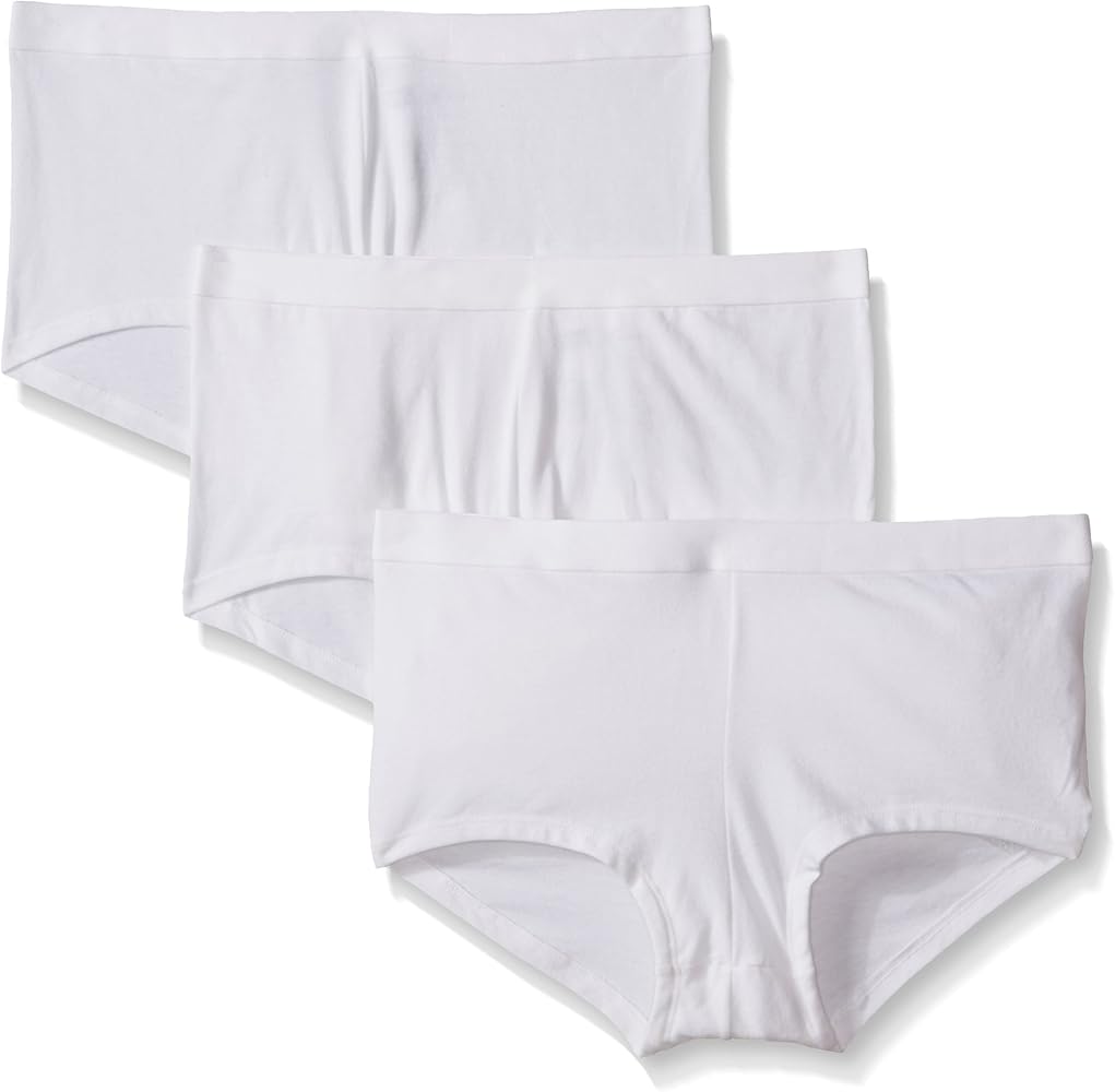 Hanes Womens 3-Pack X-Temp Boy Short Panties