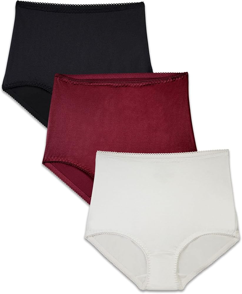 Vanity Fair Radiant Womens Undershapers Light Control Brief Panties 3 Pack