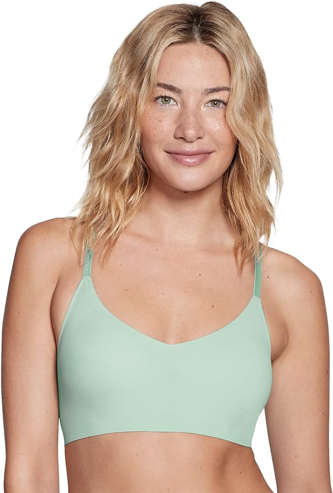 True & Co Womens Lace Racerback Adjustable Strap Bralette