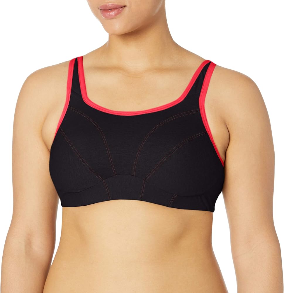 GODDESS Women's Plus Size Wireless Soft Cup Sports Bra