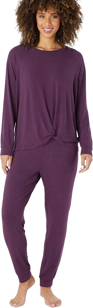 Eddie Bauer Lounge Sets for Women - Cozy Long Sleeve Shirt and Joggers Lounge Wear Sets for Women - Soft Jogger Lounge Sets