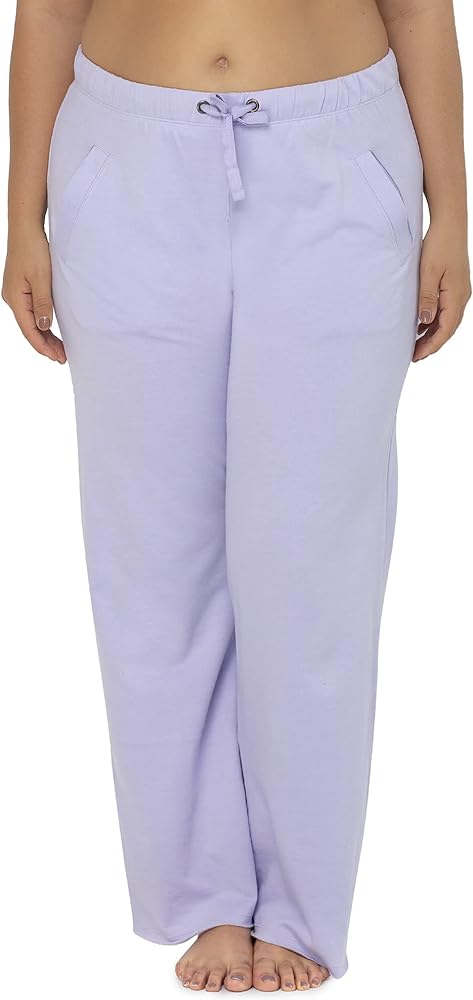 Smart & Sexy womens Comfort Cotton Boyfriend Fleece Lounge Pants