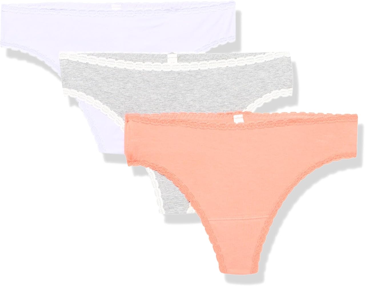 Skarlett Blue Women's Adorned Cotton Thong 3-Pack