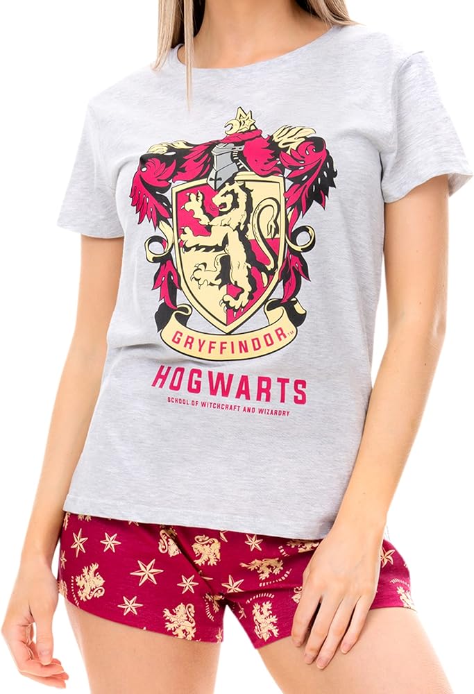 Harry Potter Womens Pajamas Hogwarts