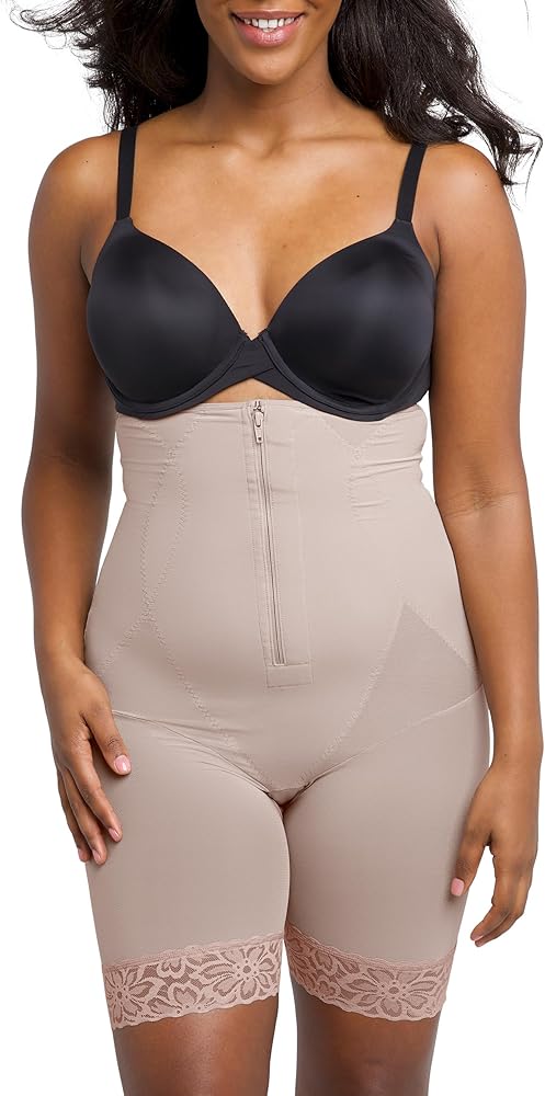 Maidenform Women's Ultra Sculpts Fajas Colombianas, Ultra Firm High Waist Thigh Slimmer Shapewear