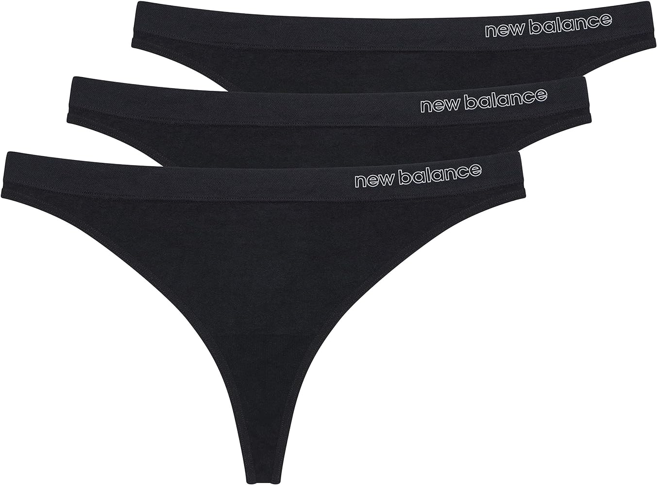 New Balance Women's Ultra Comfort Performance Seamless Thong Underwear (3 Pack)