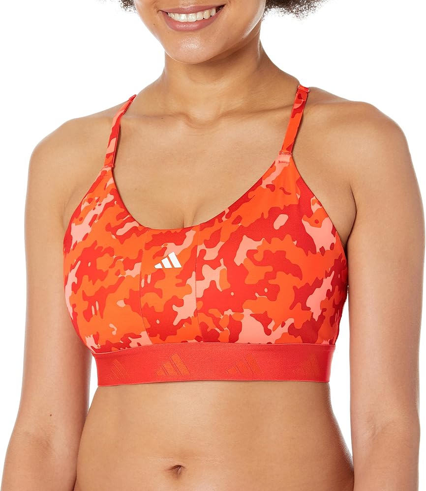 adidas Women's Aeroreact Training Light Support Techfit Bra