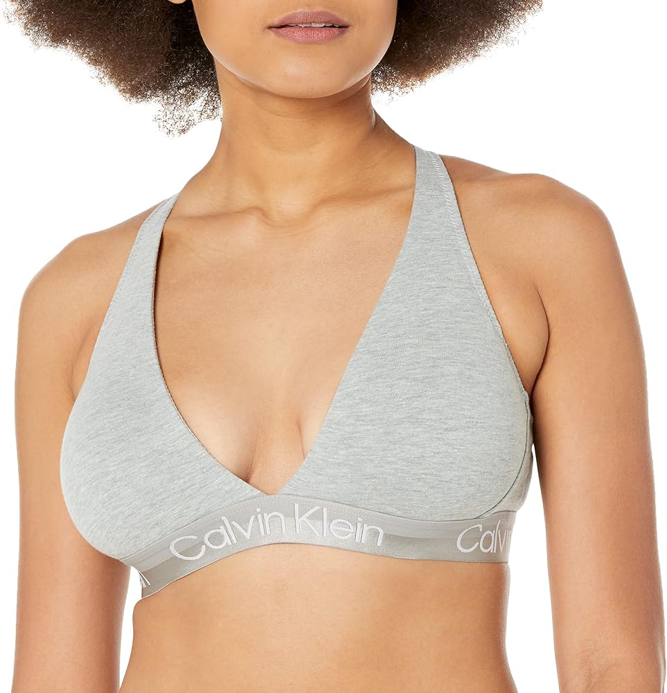 Calvin Klein Women's Structure Cotton Lightly Lined Triangle Bra