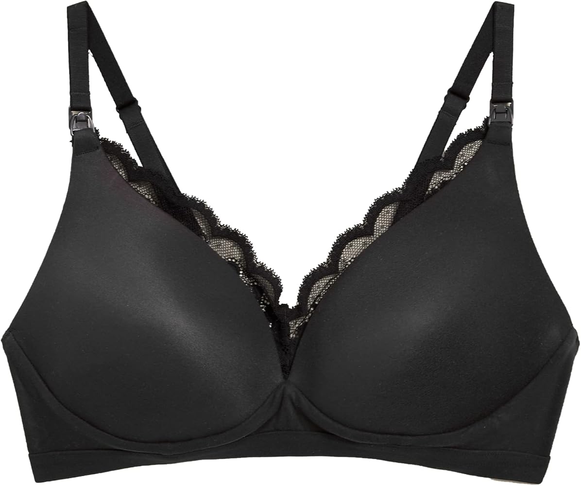 Marks & Spencer Women's Lace Trim Sumptuously Soft Padded Nursing Bra