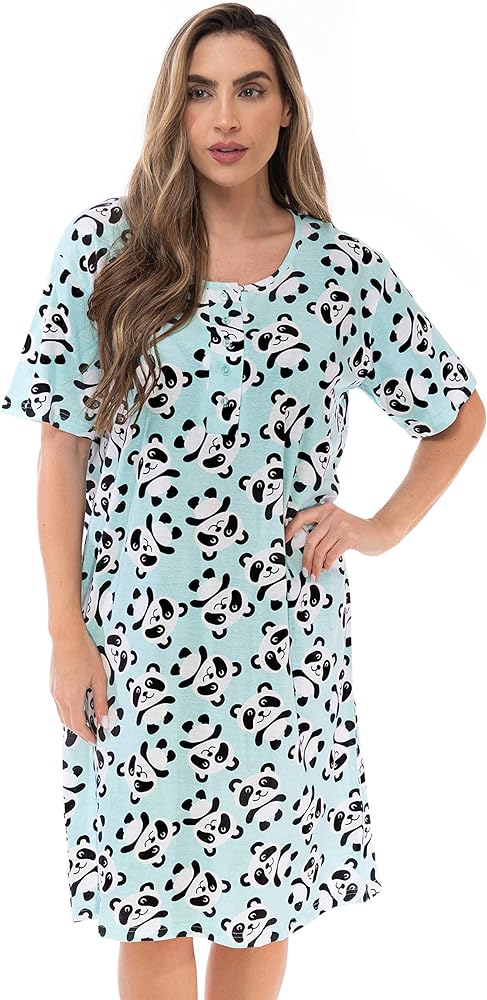 Just Love Short Sleeve Nightgown Sleep Dress for Women