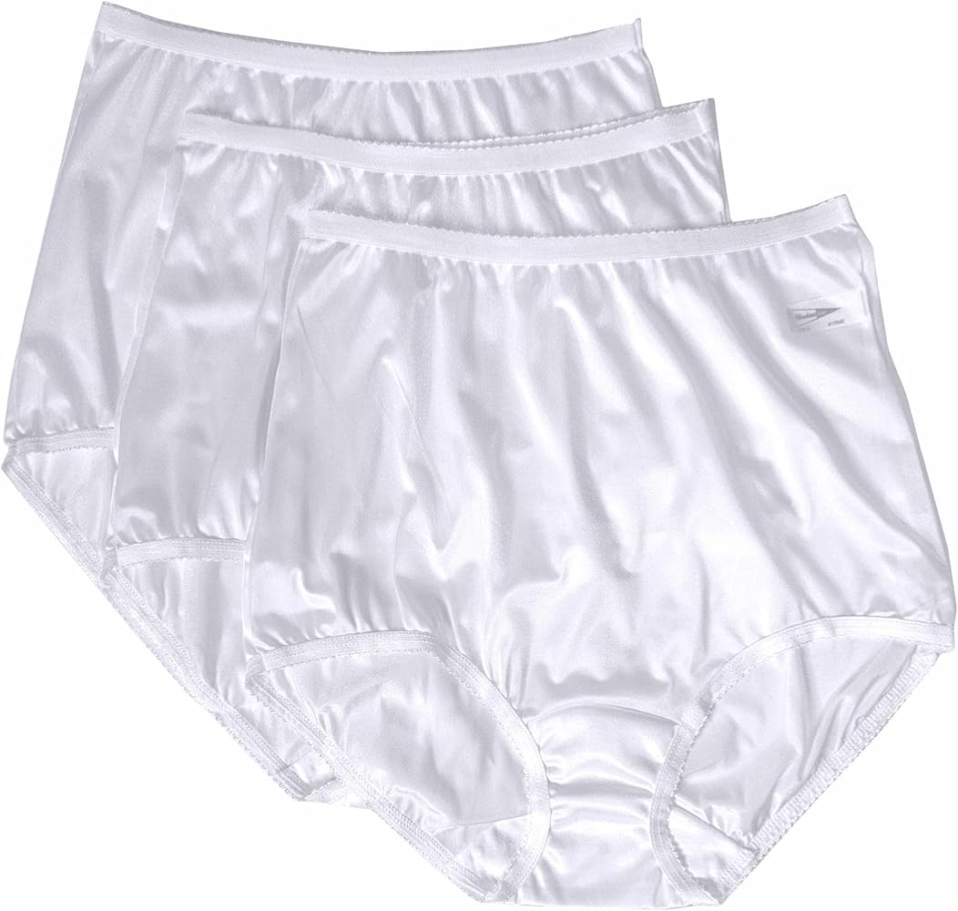 Shadowline Women's Panties-Nylon Brief (3 Pack)