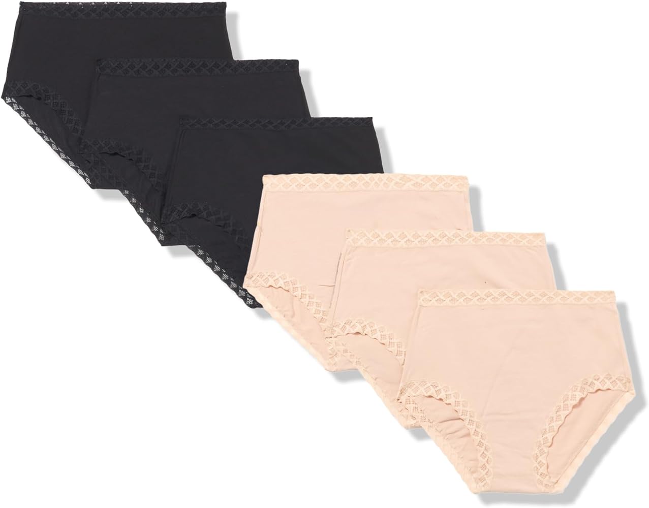 Natori Women's Bliss Full Brief 6-Pack