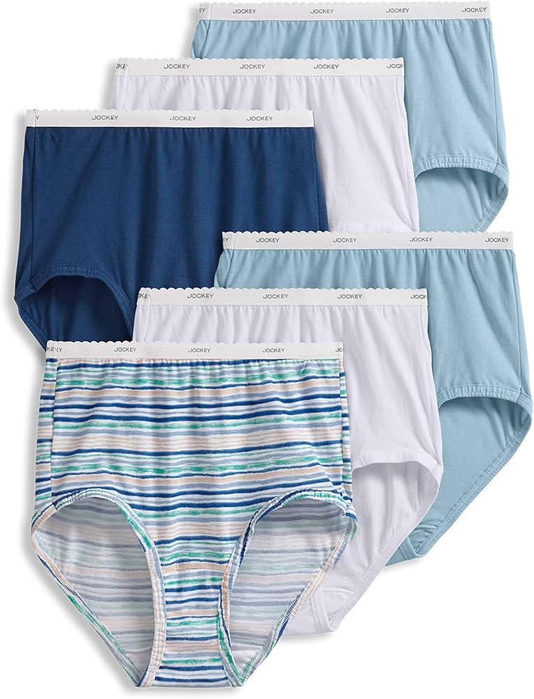 Jockey Women's Underwear Classic Brief - 6 Pack