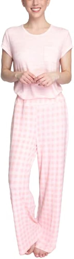 Goodnight Kiss Women's Pretty Please Lush Luxury Lounge Sleep Wear Pajama Set