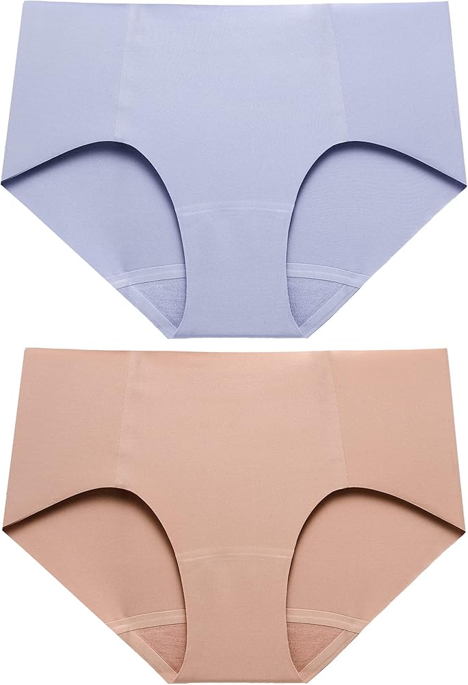 LilySilk Silk Panties Seamless Women Soft Silk Knit Underwear Brief for Ladies High Wasit Comfy Lingerie Panty Breathable