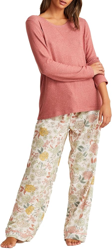 Karolina Cozy Pajama Set S, Soft Cinnamon