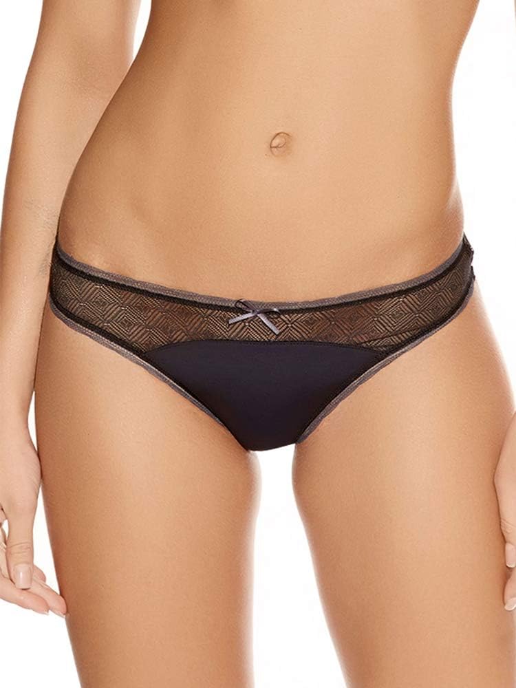 Freya Deco Vibe Brazilian Panty (AA1707) S/Black