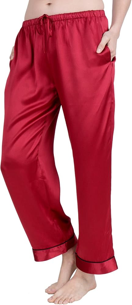 Women's Luxury Silk Sleepwear 100% Silk Pajamas Pants