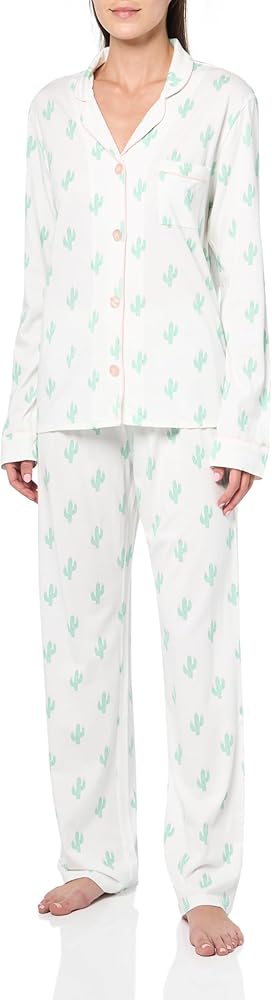 PJ Salvage Women's Loungewear Playful Prints Pajama Pj Set