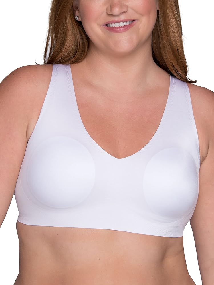 Vanity Fair womens Beyond Comfort Sleek and Smooth Simple Sizing Wireless Bra