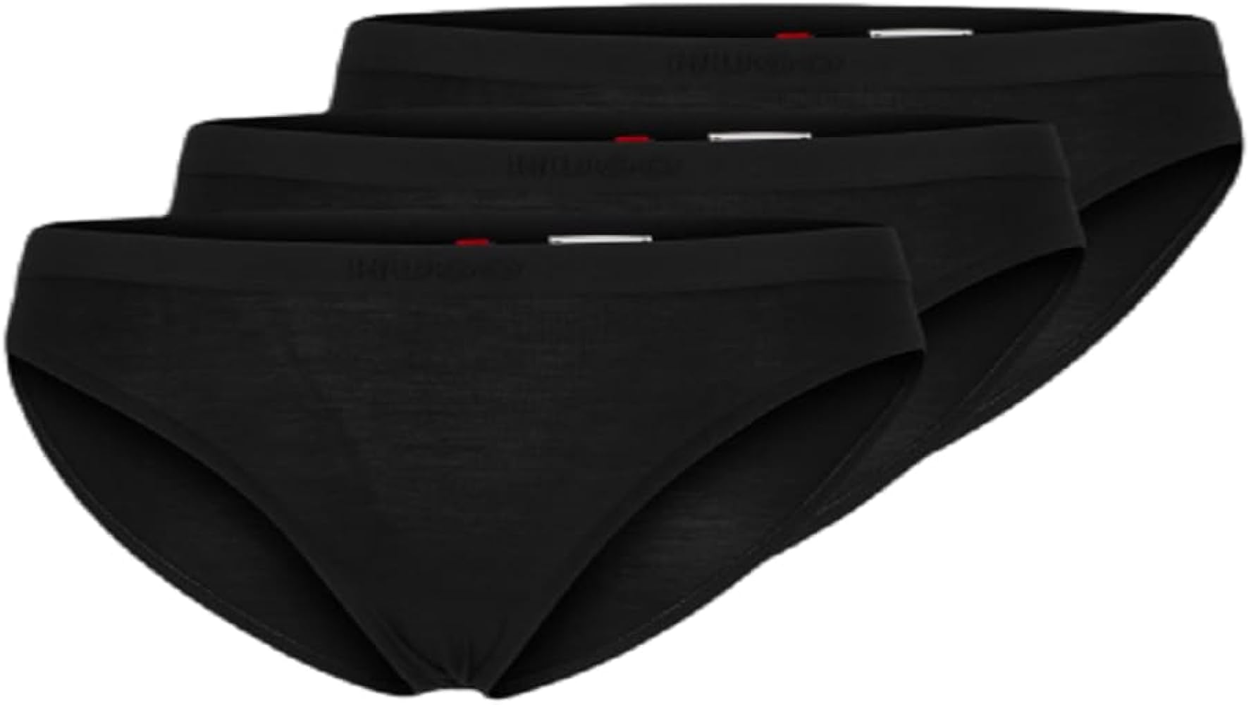 HUGO Women's Tonal Logo 3 Pack Brief