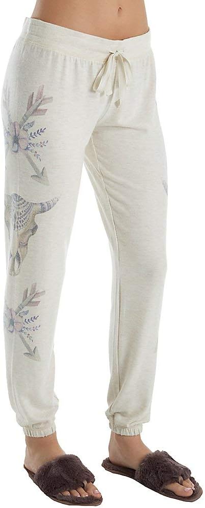 PJ Salvage womens Women's Printed Lounge Jogger Pant