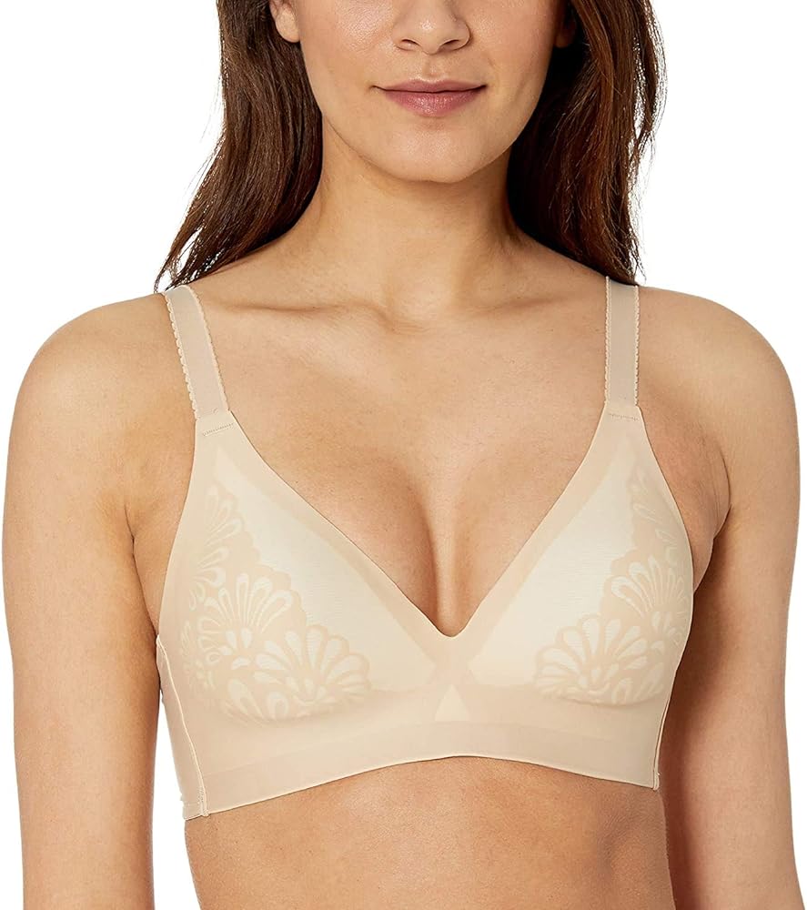 Bali Women's Beauty Gravity Defying Natural Lift Wireless Bra