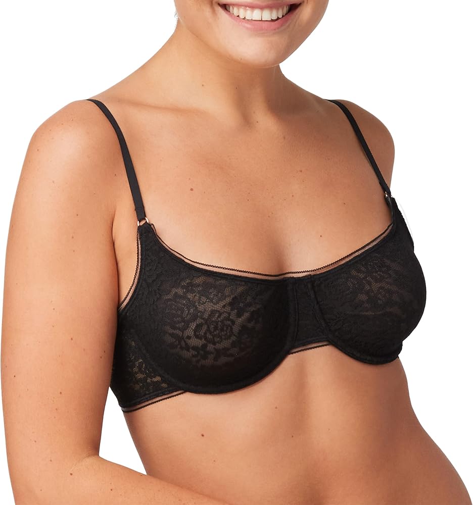 Maidenform Womens Stretch Lace Demi Underwire Bra