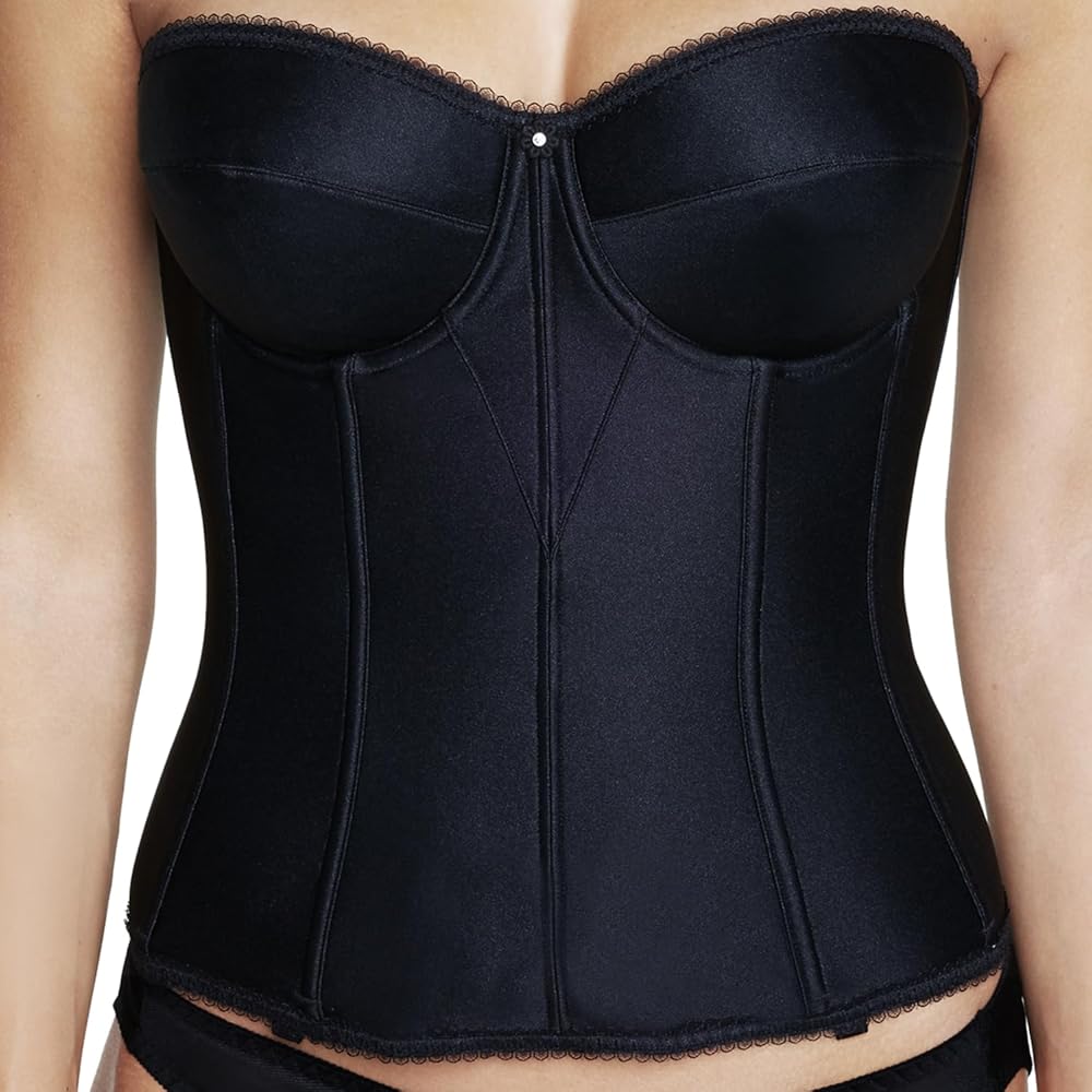 Dominique Women's Juliette Longline Full Figure Corset Bra #8950 (32A-52G)