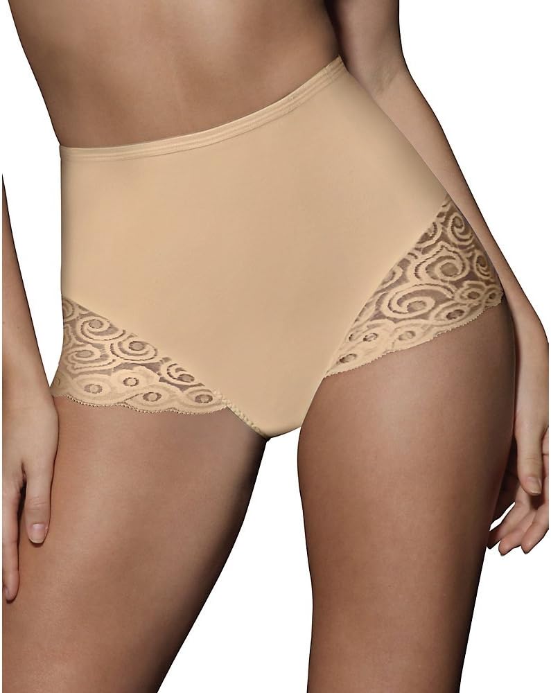 Bali Women’s Firm Control Shapewear Brief with Lace Fajas 2-Pack DFX054