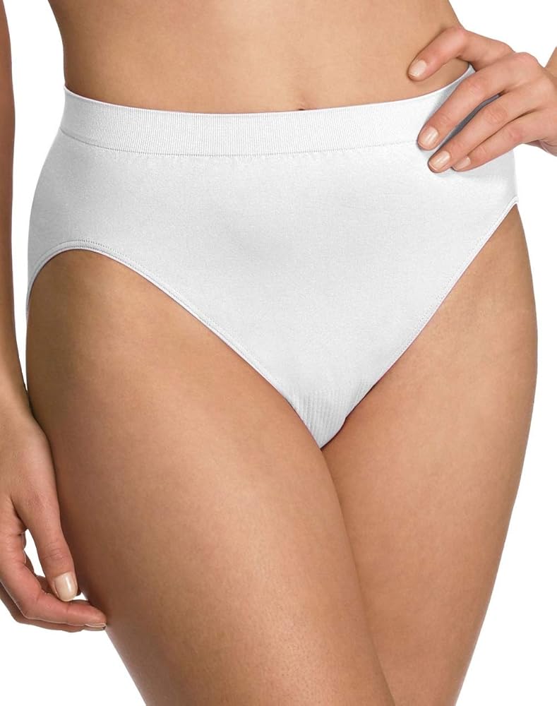 Women's Microfiber Hi Cut Panty