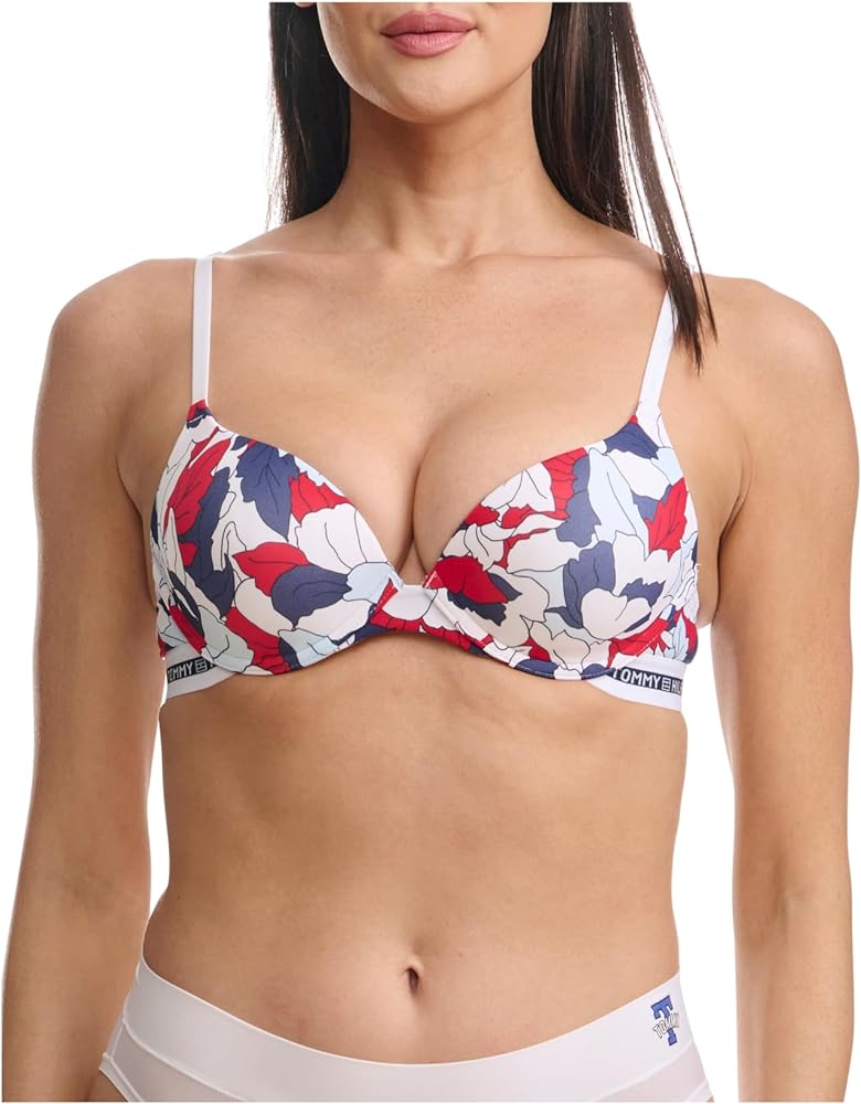 Tommy Hilfiger Women's Push Up With Strappy Bra