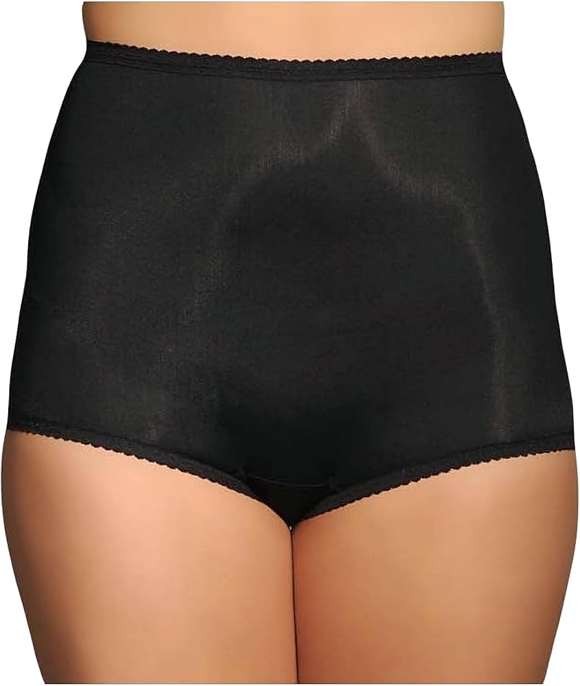 Shadowline Women's Plus-Size Spandex Classic Brief (3-Pack)