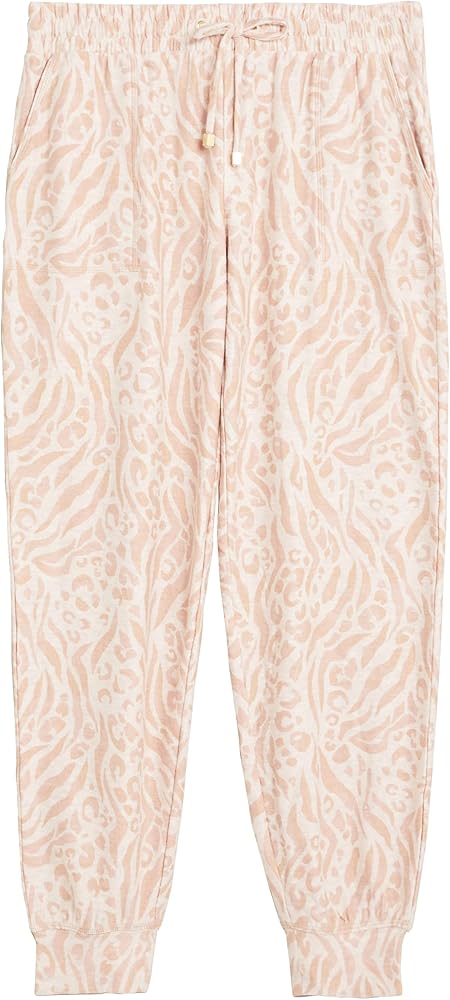 Marks & Spencer Women's Flexifit Lounge Animal Cuffed Jogger