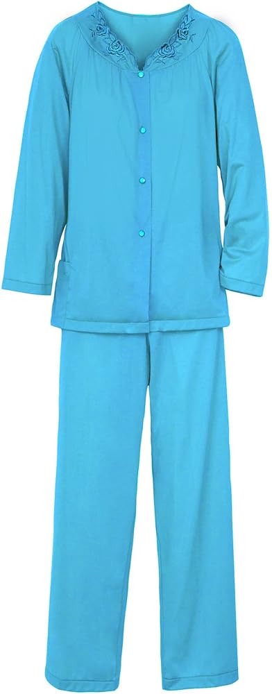 Shadowline Women's Petals Long Sleeve Pajama