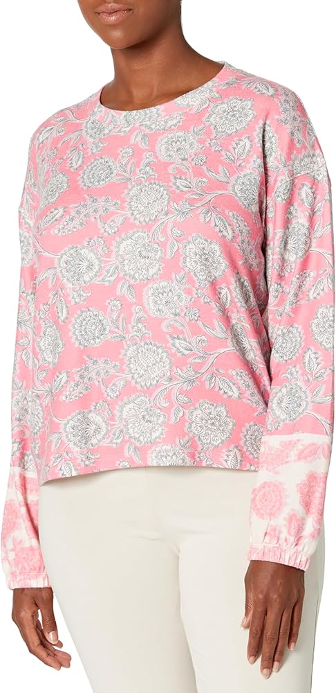 PJ Salvage Women's Loungewear Boho Chic Long Sleeve Top