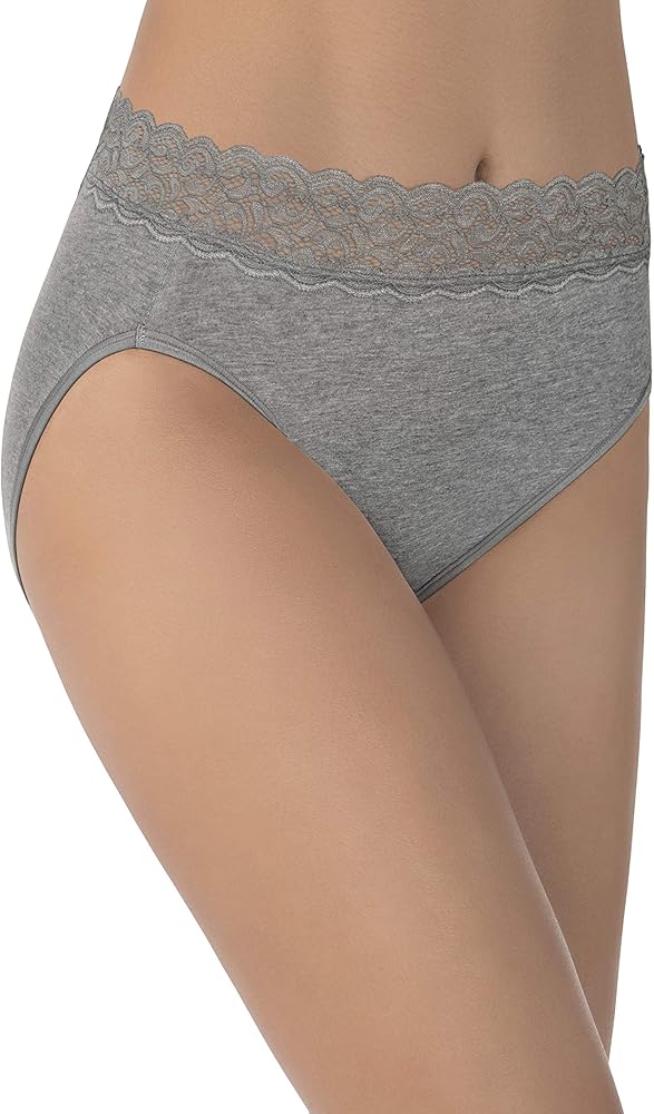 Vanity Fair Women's Flattering Lace Cotton Stretch Panties