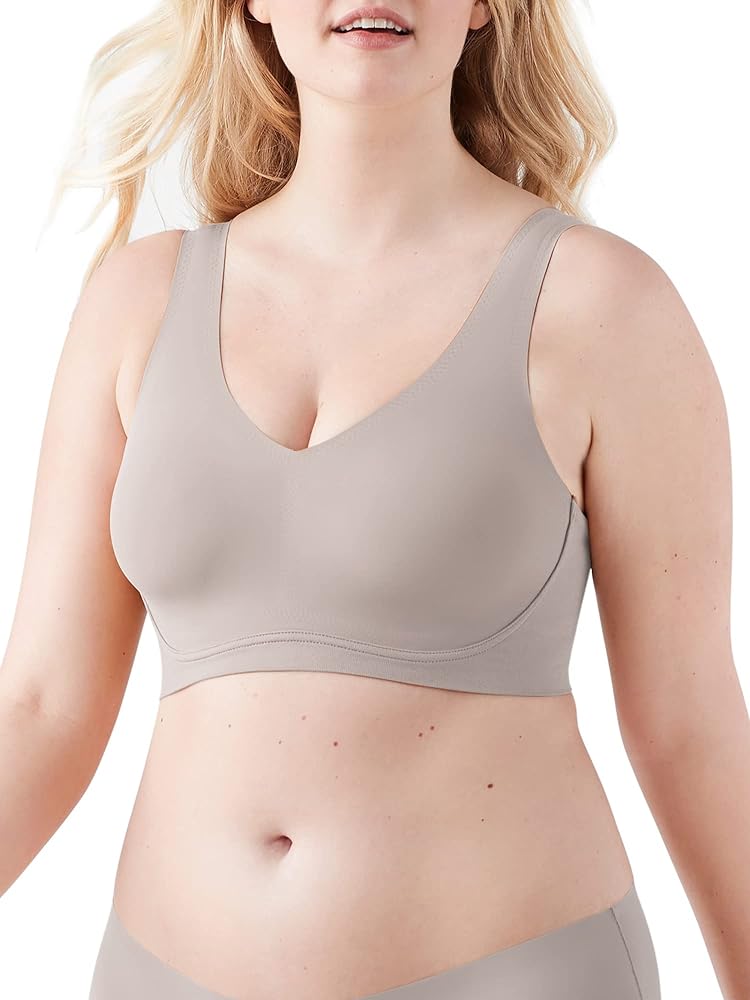 True & Co Womens True Body Lift V Neck Bra With Soft Form Band