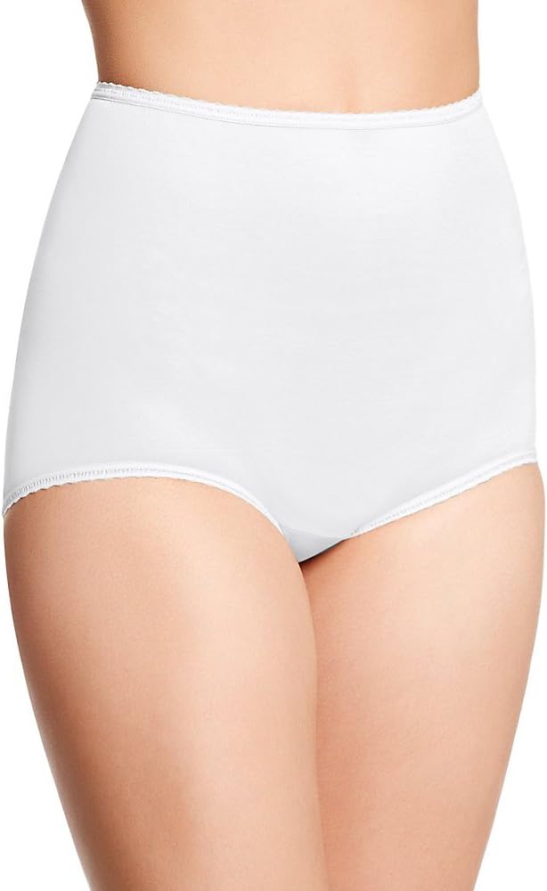 Skimp Skamp Brief Panty (2633) White, 11 (Pack of 3)