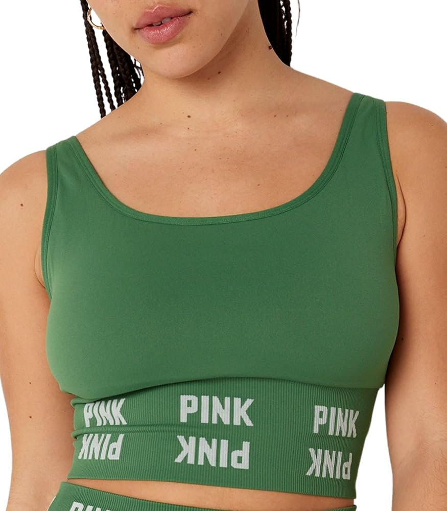 Victoria's Secret Pink Seamless Longline Sports Bra, Sports Bras for Women (XS-XXL)