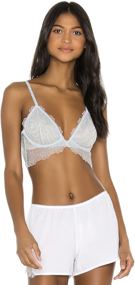 Free People Lucia Underwire Bra in Blue 36C, 36