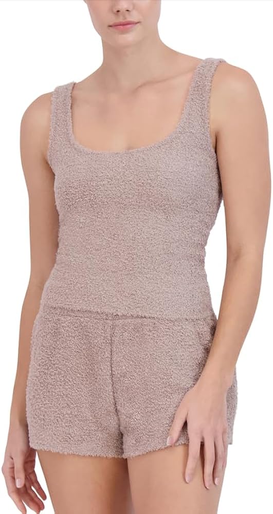 Steve Madden Women's Scoop-Neck Chenille Sleep Tank Top