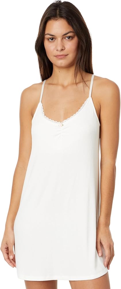 PJ Salvage Women's Loungewear Pointelle Hearts Chemise