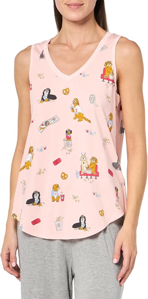 PJ Salvage Women's Loungewear Playful Prints Tank